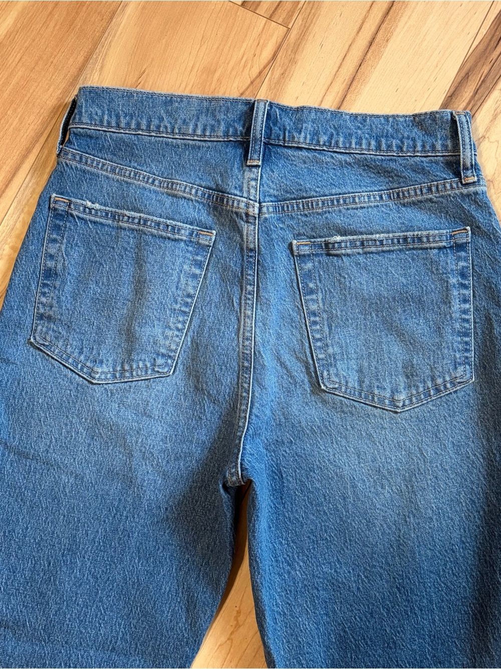 GAP Medium Blue High-Rise Jeans